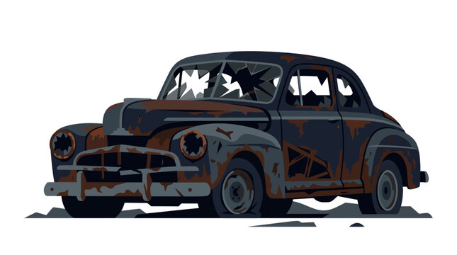 Old Vintage Car Vehicle.