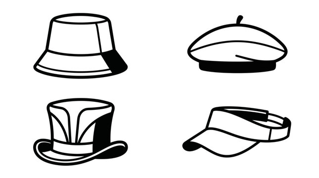 Different Types of Hats.