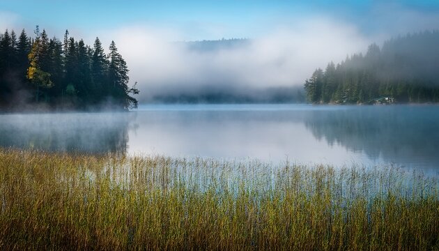Fog On The Lake