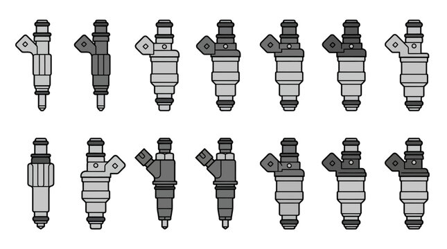 Set of Fuel Injectors