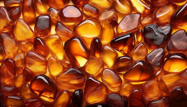 Amber Texture Wallpaper Background
