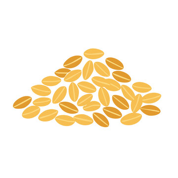 gold coin circular vector pattern