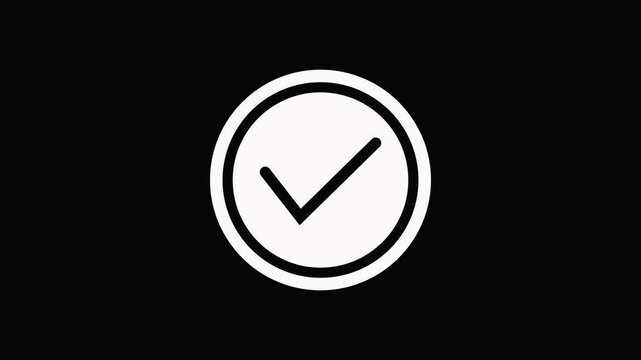 Loading Animation Circle Progress Indicator White on Black Background white circle loading progress bar.