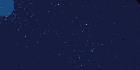 Starry night sky dark blue and white speckled celestial scene © Bijon