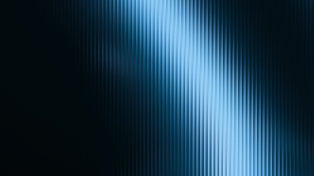 Abstract blue vertical light waves motion background with smooth glowing tech pattern for digital design