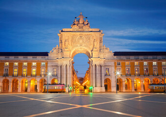 Arco da Rua Augusta, Lisboa, Portugal © Patrcia
