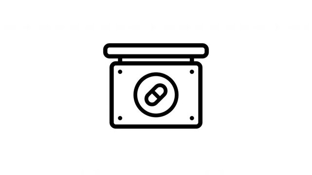 signaling minimalist stroke animation