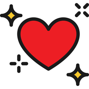 Heart Spark Icon