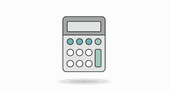 Calculator icon vector illustration design