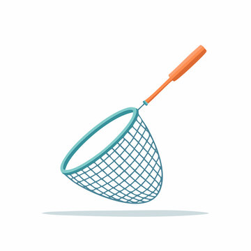 Illustration of a Butterfly Net