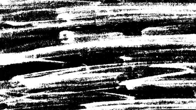 Video effect.Animated white charcoal sketch scribbles.abstract grunge texture background loop video overlay element.	