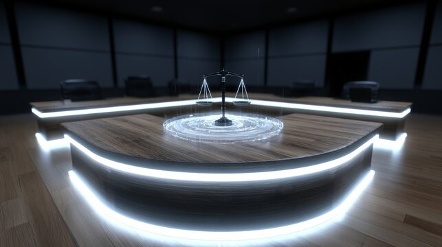 Futuristic Data Interface Dashboard 306