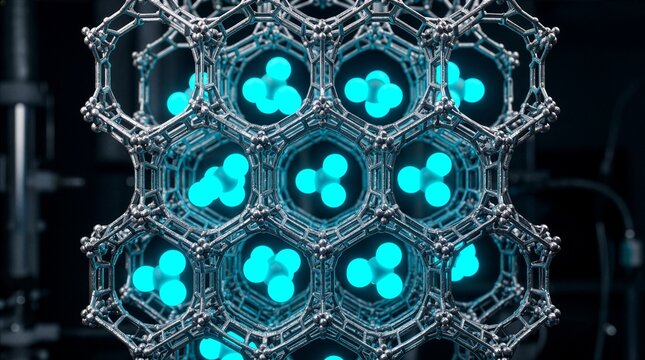Crystalline metal-organic framework for DAC carbon capture technology