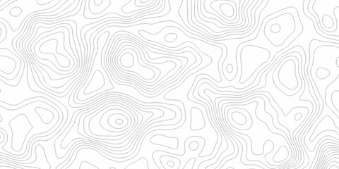 white topography map geography relief diagram texture design. Topography white background and black line world map texture design. Lines Topographic contour lines grid map seamless pattern. © MDFAIMIDULISLAM