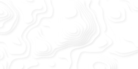 white topography map geography relief diagram texture design. Topography white background and black line world map texture design. Lines Topographic contour lines grid map seamless pattern. © MDFAIMIDULISLAM