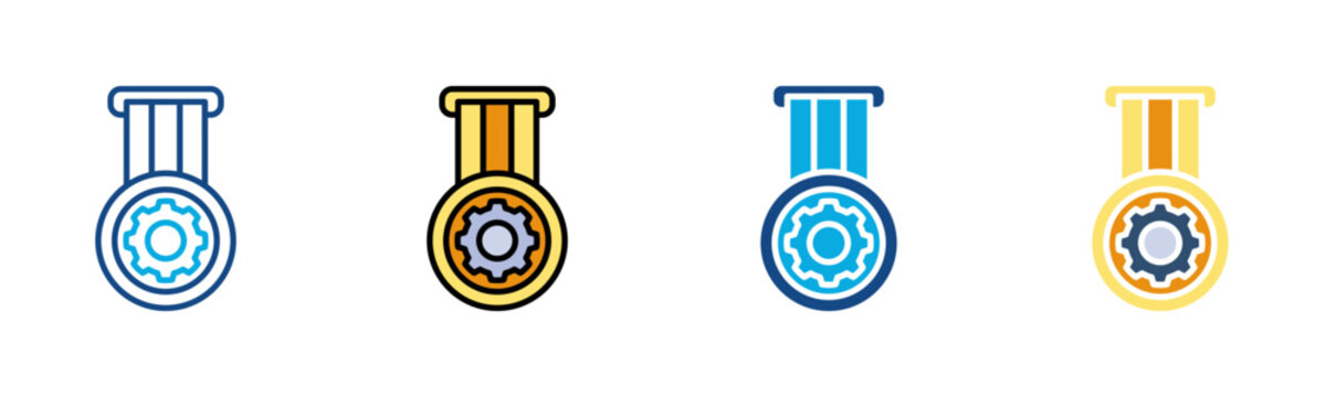 Award Icon Multiple Style Collection