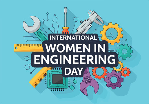 International Women in Engineering Day graphic