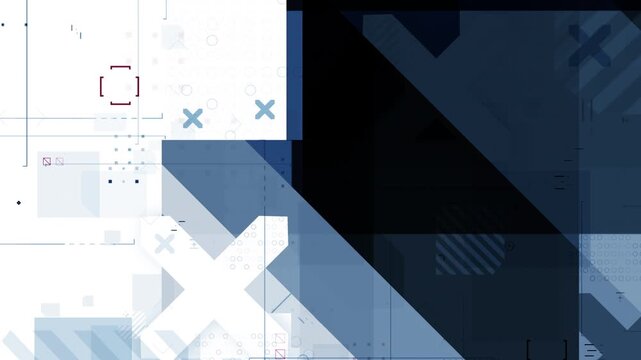 4K UHD high-speed basic geometric overlay animation featuring clean abstract interface elements, dynamic motion graphics, and modern minimal design transitions