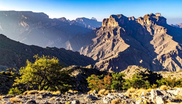 Omans Jebel Akhdar Range.
