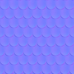 Smooth Fish Scale Pattern Normal Map © Akova
