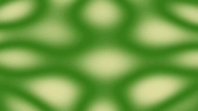 Organic abstract green and yellow pattern with smooth blurred organic shapes and soft gradients