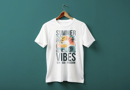 Summer Vibes Tshirt Design