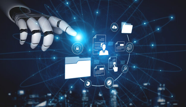 AI supports digital document management with secure file access, user control, and efficient workflow, helping administrators and teams organize and protect digital content Vouch