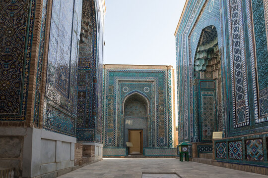 Mausoleums of Shah-i-Zinda in Samarkand, Uzbekistan
