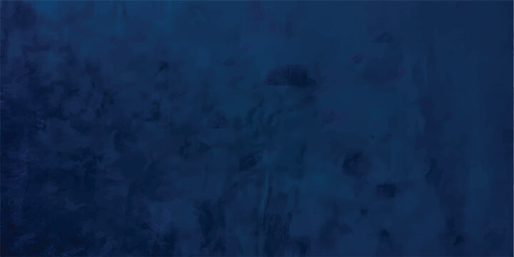 A vintage blue grunge background featuring a dark textured paint pattern on an aged rough surface with dirty metal rust and old paper elements for a grungy wall design