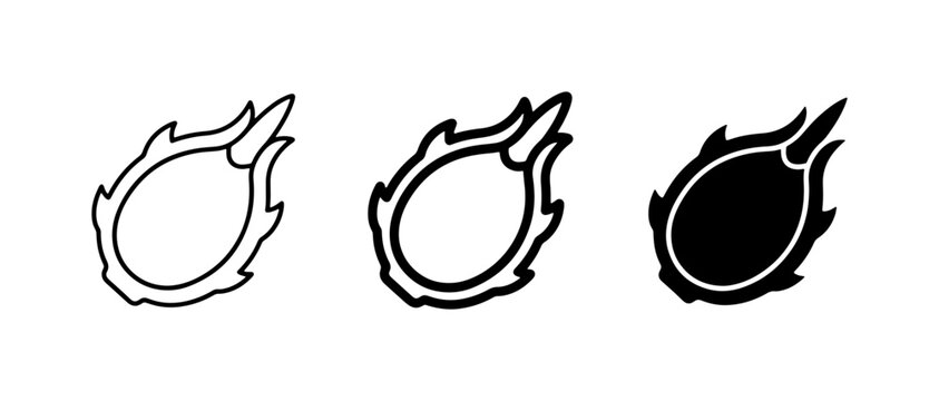 Meteor Icons, Comet Symbols, Falling Star Graphics, Space Objects, Celestial Event Vector Set