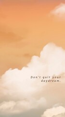 Obraz premium Motivational quote Facebook story template