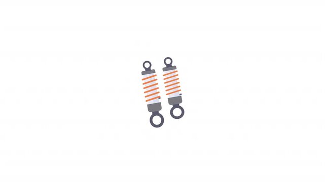 Car Shock Absorber Icon