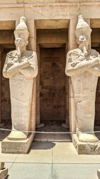 The mortuary temple of Hatshepsut, Egypt.
