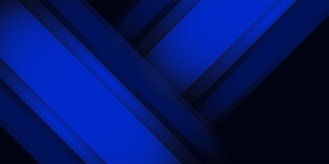 Fototapeta premium Modern blue and black are light pattern with the gradient is the with floor wall metal texture soft tech diagonal abstract modern simple