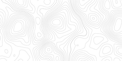 Topographic line contour map background, geographic grid map. Abstract vector illustration. Contour vector map.  © MDSOHEL