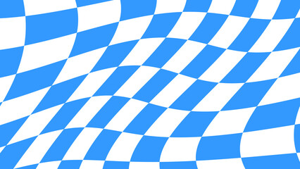 Obraz premium blue optical check background