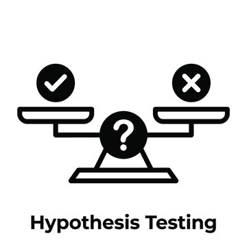 Conceptual Illustration of Statistical Hypothesis Testing Decision Process.