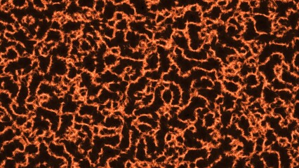 Obraz premium Seamless Abstract Fire and Ember Pattern on Black