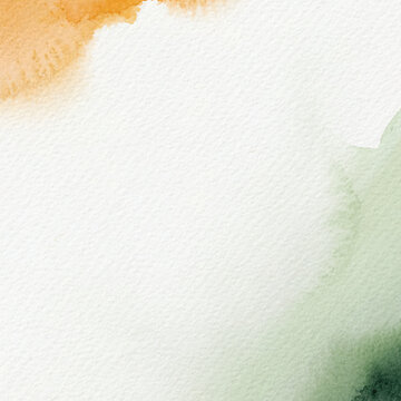 Abstract watercolor paint texture on white paper background