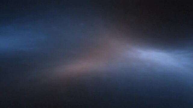 A stunning celestial event occurs in a dark outer space environment with a bright nebula.