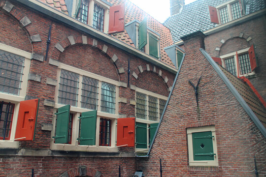 rembrandt's house and museum in amsterdam in the netherlands 