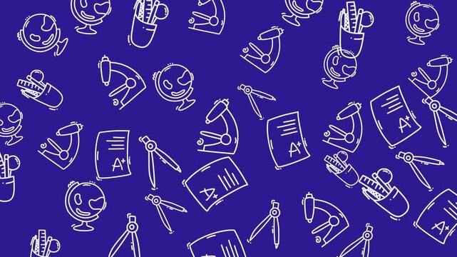 hand drawn seamless pattern