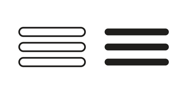 Menu icon for your website and app ui designs