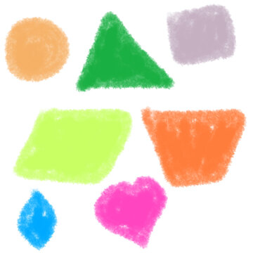 Colorful shape vector design 