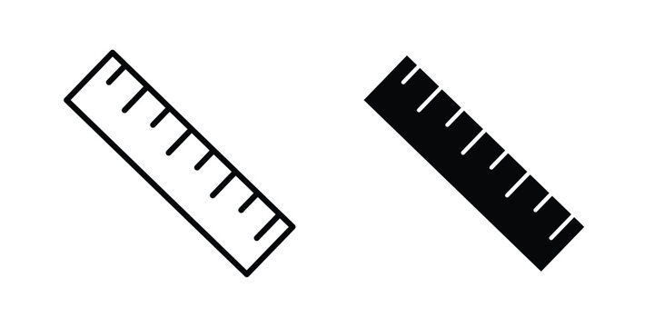 Ruler icon for your website and app ui designs