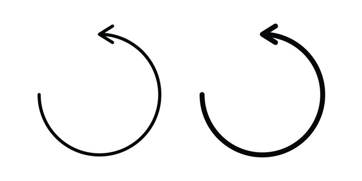 Undo icon for your website and app ui designs
