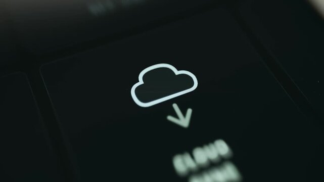 Cloud Sync menu option being selected to synchronize data
