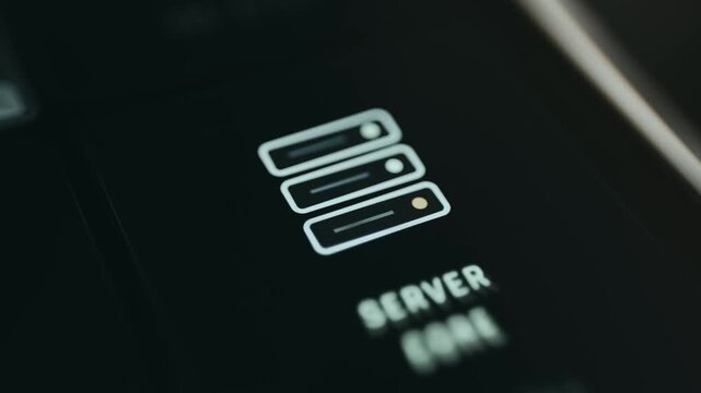 User selects the Server Core installation option