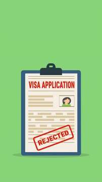 Visa application form . Application visa . Document for travel. Travel approval. Immigration visa