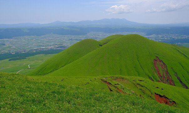 Ancient Volcano Within the Caldera